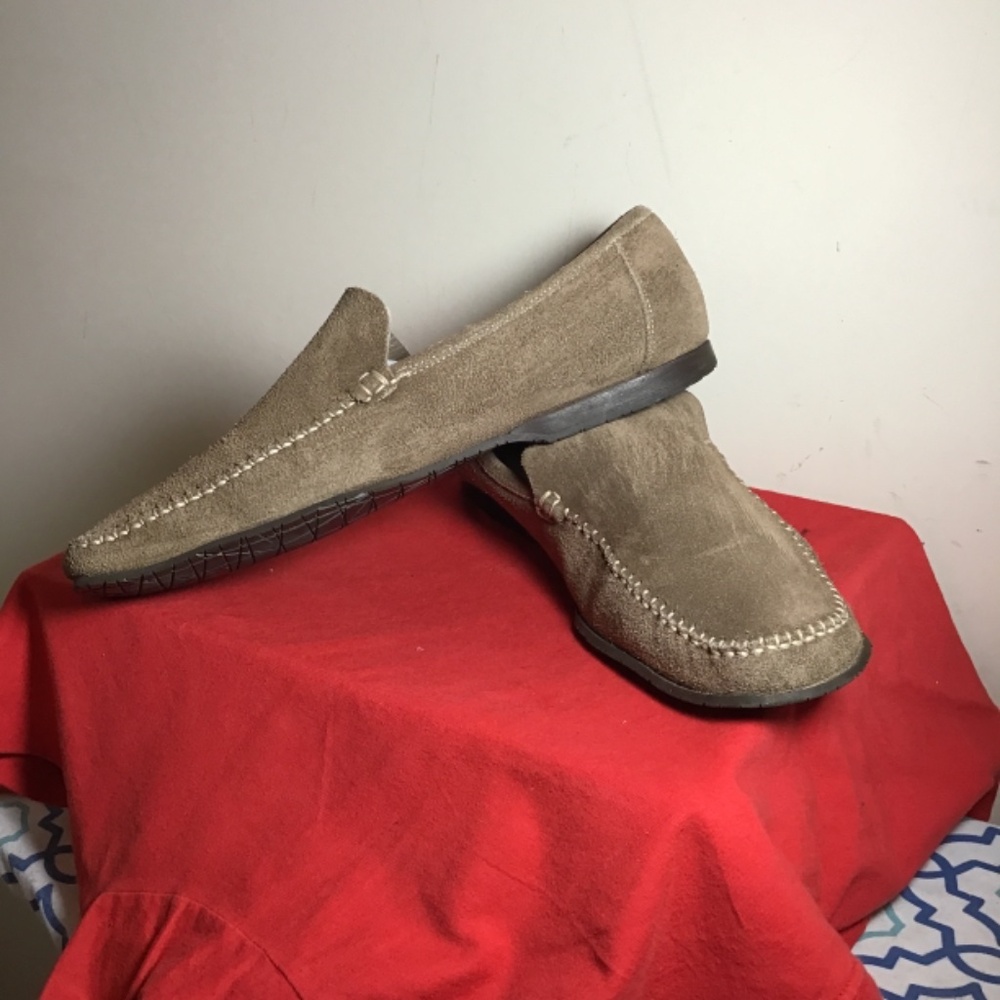 😎BRUNO MAGLI, great condition suede leather drivers, size 11, see photos - Picture 2 of 5